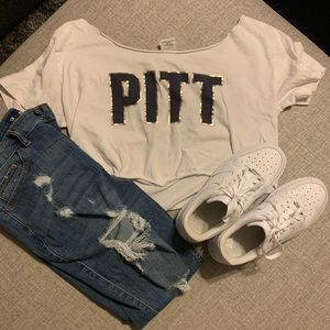 PINK Pitt Crop Top